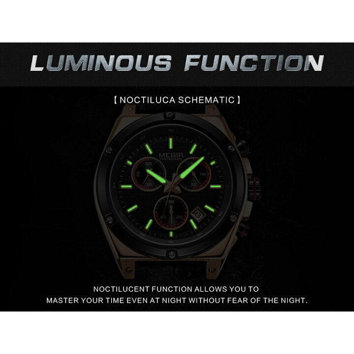 Montre Megir pour homme