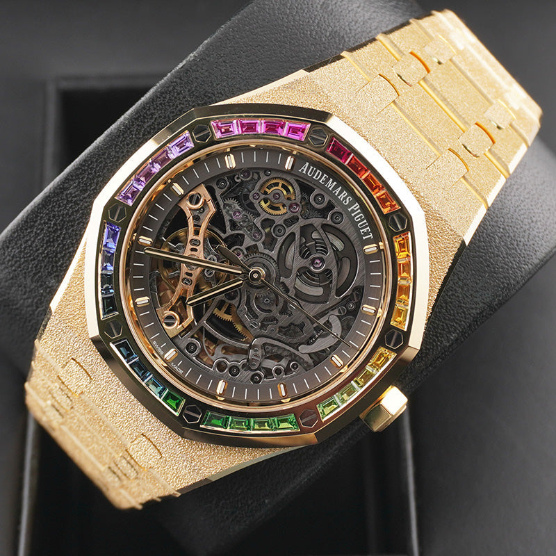Audemars Piguet Royal Oak Double Balance Wheel Openworked "Rainbow"
