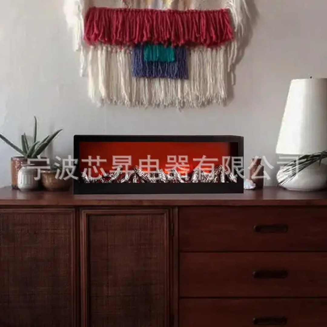 LED fierplace lantern