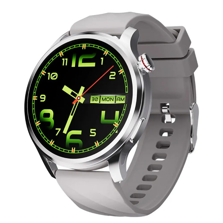 2025 T5 Sports Smartwatch avec 3 sangles 1.43 pouces Amoled Screen BT Calling Heart Rate Fitness Tracker Smart Watch pour hommes