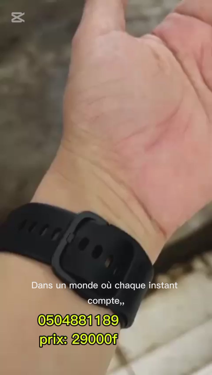 2025 T5 Sports Smartwatch avec 3 sangles 1.43 pouces Amoled Screen BT Calling Heart Rate Fitness Tracker Smart Watch pour hommes