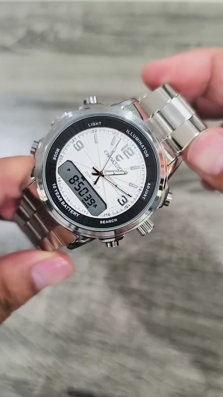 Montre double affichage