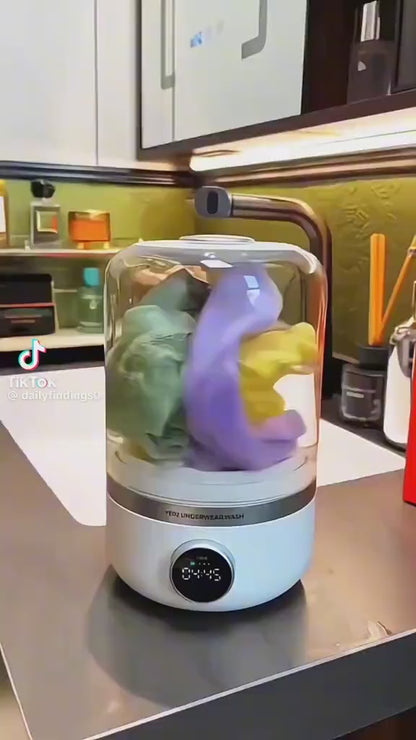 Wireless charging mini Washing machine