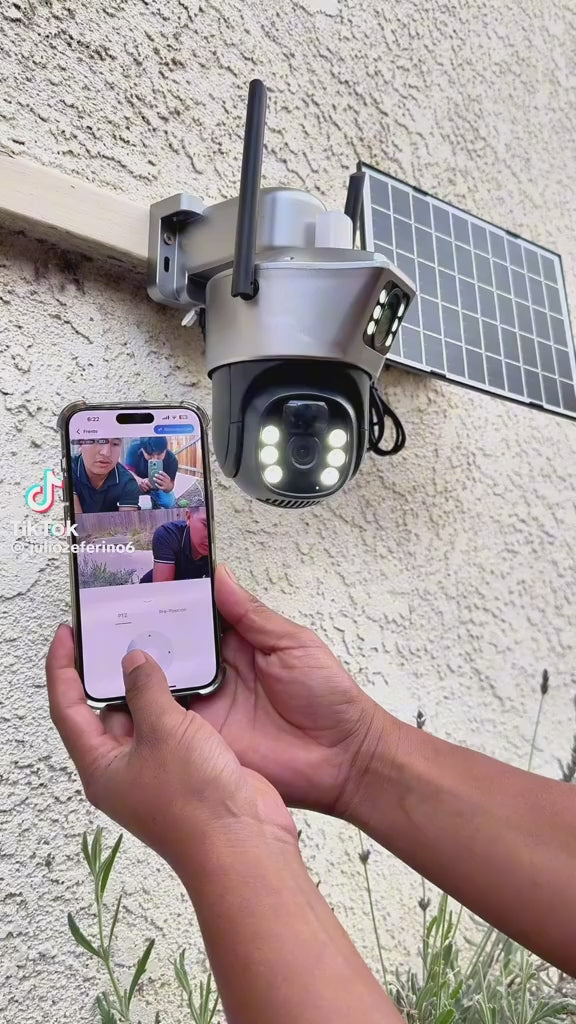 Solar two screen camera