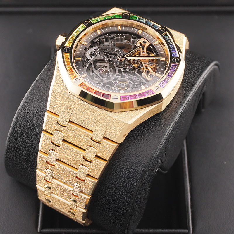 Audemars Piguet Royal Oak Double Balance Wheel Openworked "Rainbow"