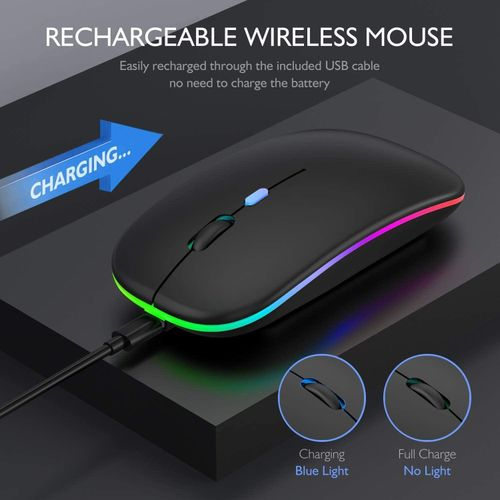 Hp Souris-HP sans fil rechargeable - Wifi &amp;
Bluetooth