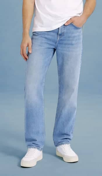 Jeans délavé
