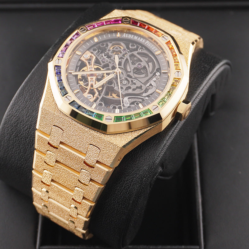 Audemars Piguet Royal Oak Double Balance Wheel Openworked "Rainbow"
