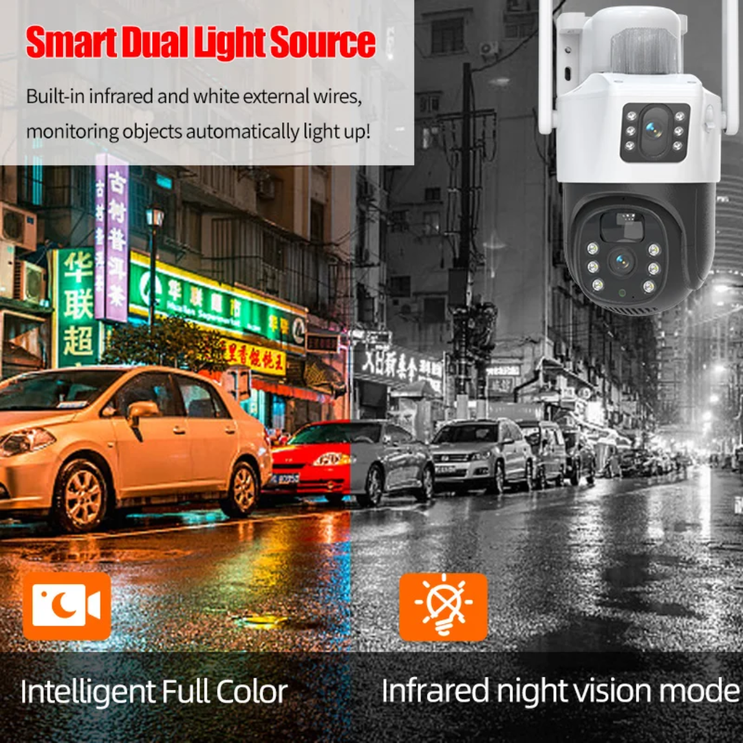 Solar two screen camera