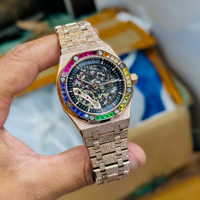 Audemars Piguet Royal Oak Double Balance Wheel Openworked "Rainbow"