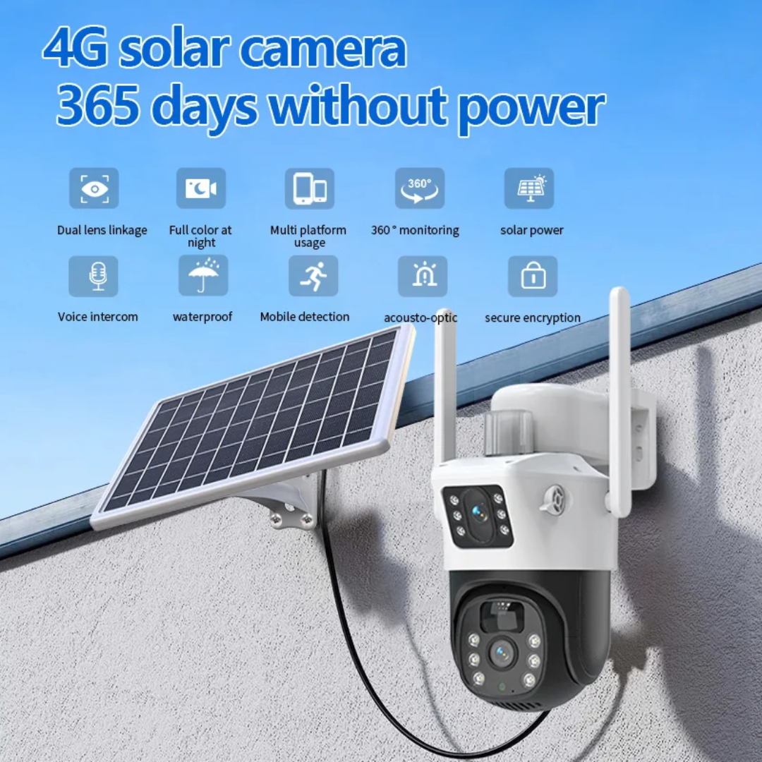 Solar two screen camera
