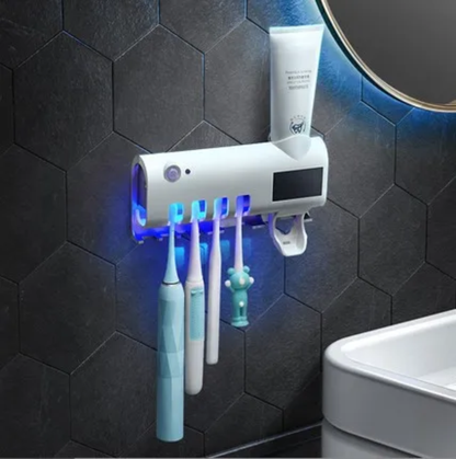 Multi fonction toothbrush sterilizer