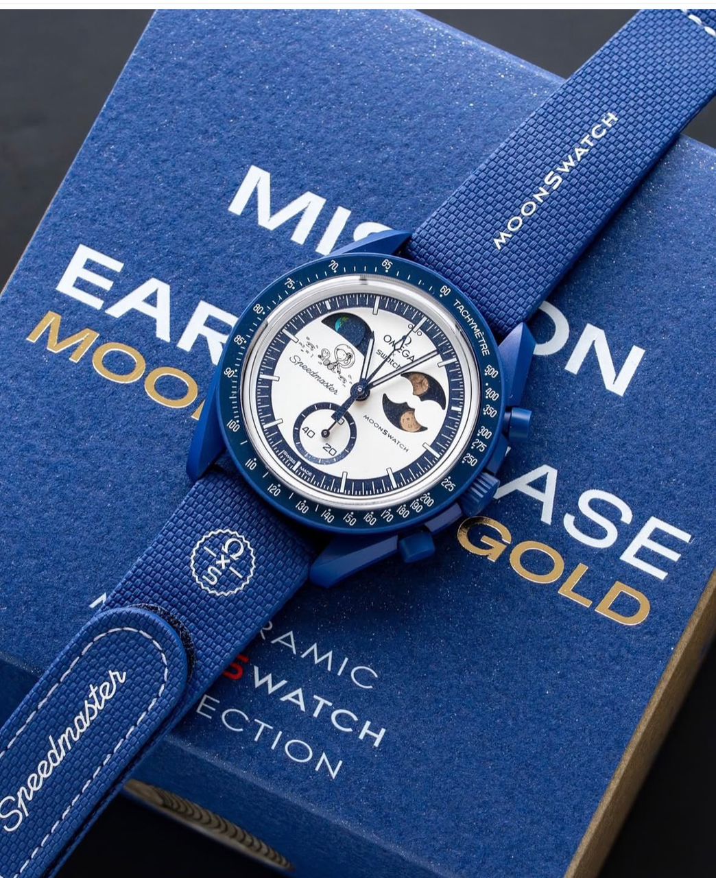 Montre Bioceramic MoonSwatch
MISSION TO EARTHPHASE - MOONSHINE GOLD.