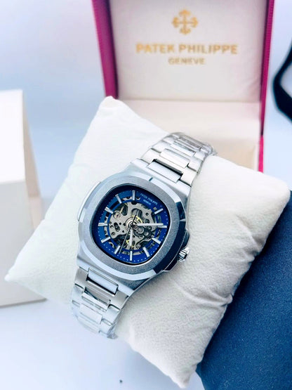 Montre de luxe Seikonaut Mod Nautilus à coeur ouvert
