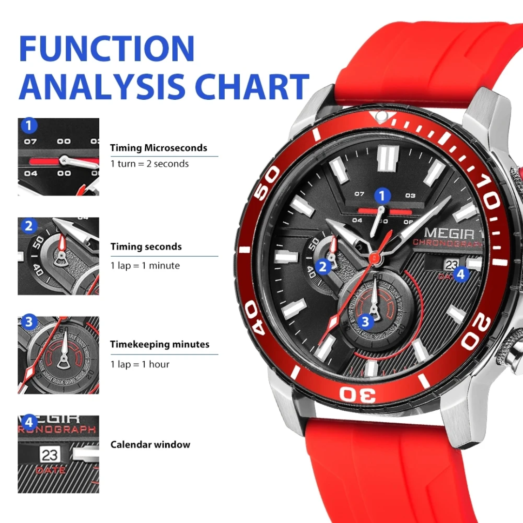 Montres MEGIR pour homme