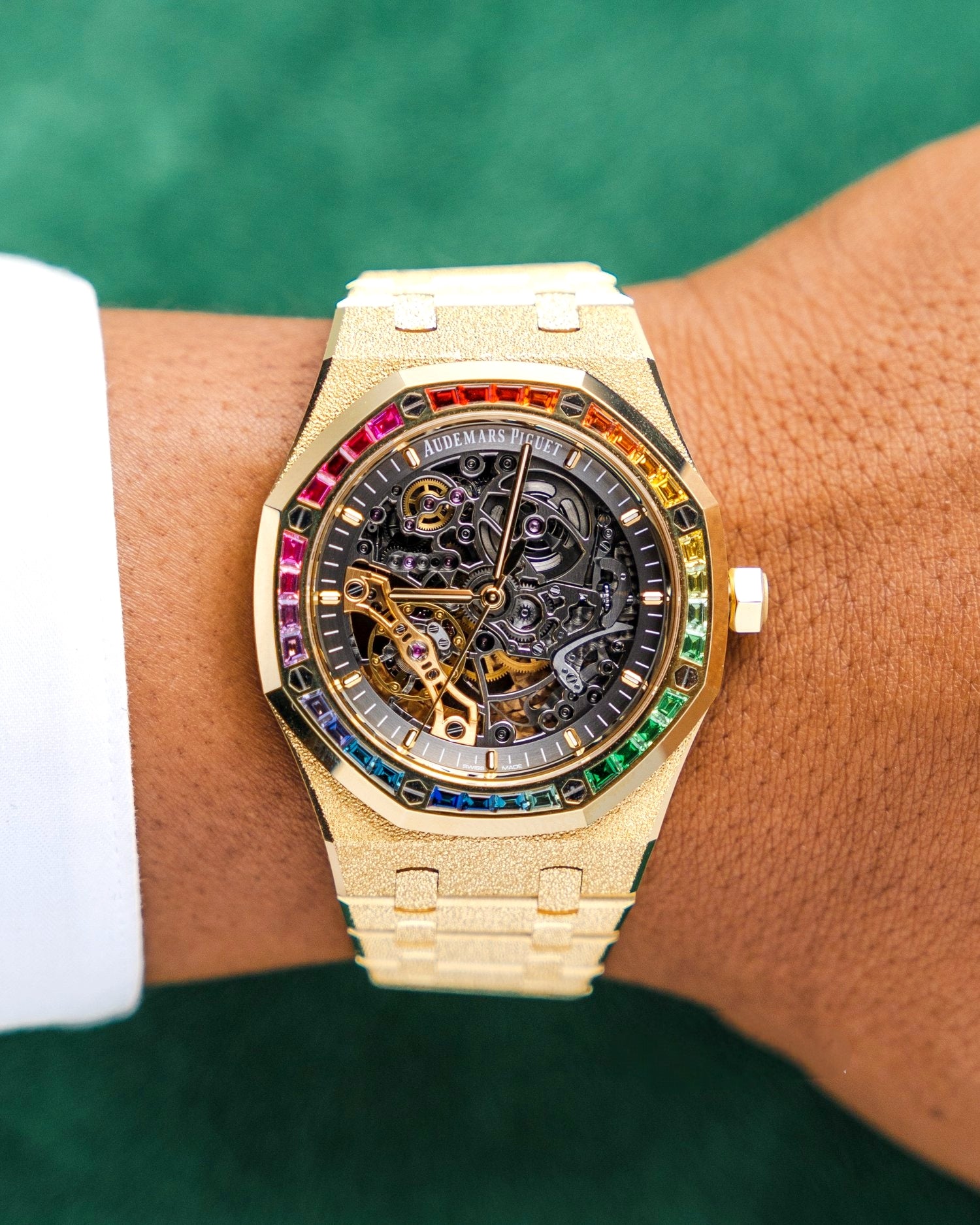 Audemars Piguet Royal Oak Double Balance Wheel Openworked "Rainbow"