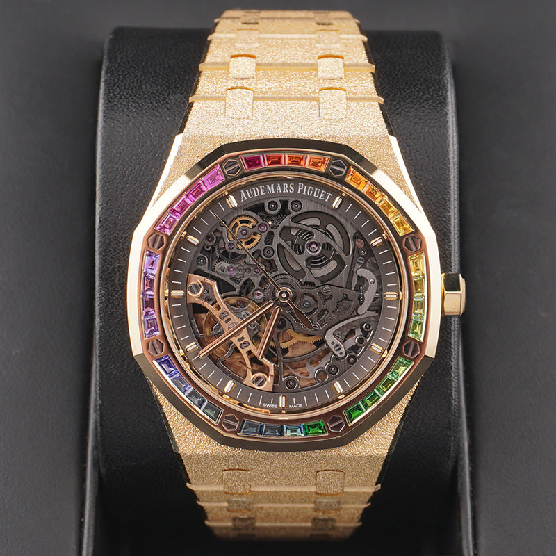 Audemars Piguet Royal Oak Double Balance Wheel Openworked "Rainbow"