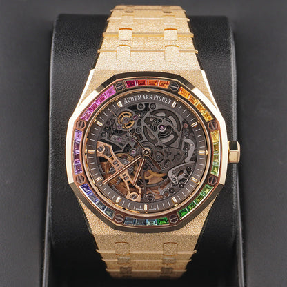 Audemars Piguet Royal Oak Double Balance Wheel Openworked "Rainbow"