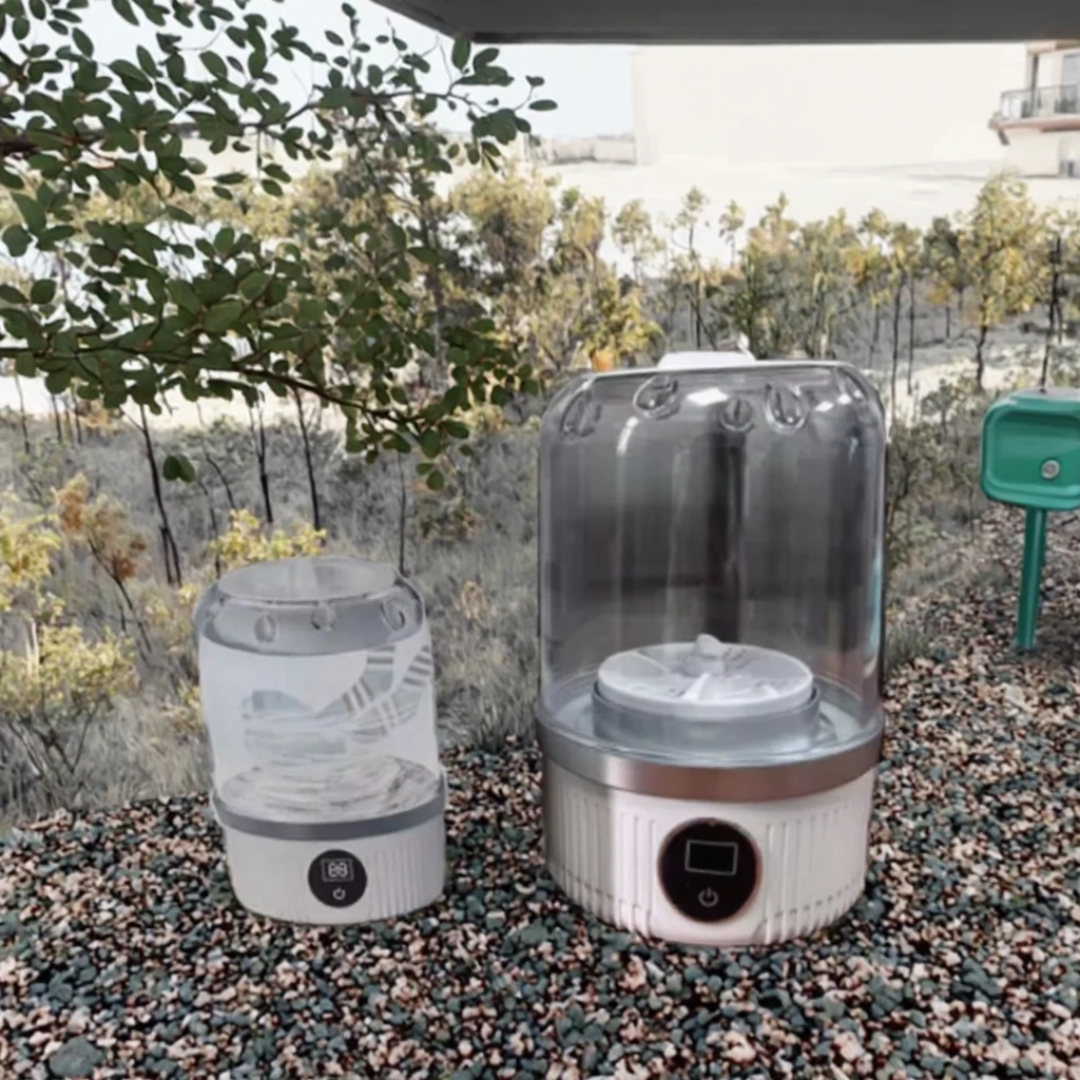 Wireless charging mini Washing machine
