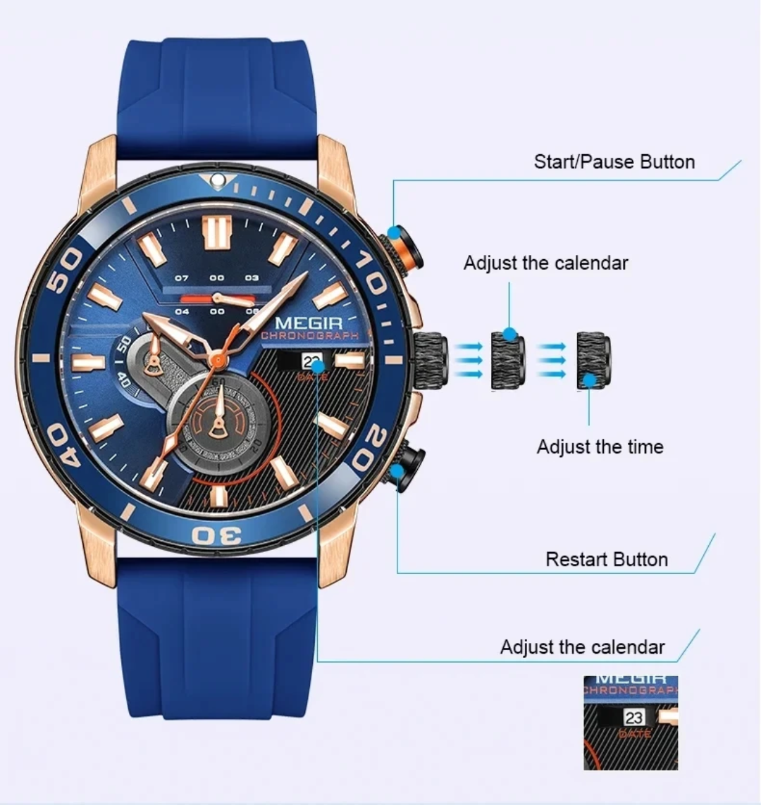 Montres MEGIR pour homme